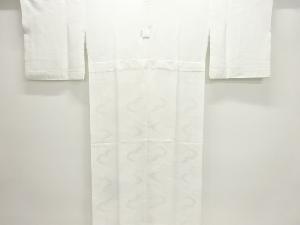 雲模様織出し単衣長襦袢